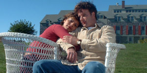 Elena Aaron and Robert Pemberton in a scene from the film By The Sea