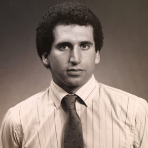 Bennis at Approximately 30 years old with tie