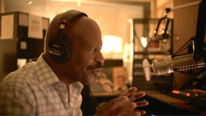 Actor and producer Jimmy Myers in the role of Myles James during a scene from the film Bash Town